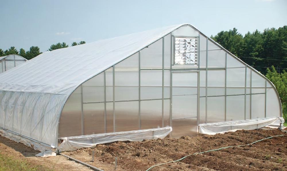 Serra a tunnel agricolo ventilato resistente ai raggi UV